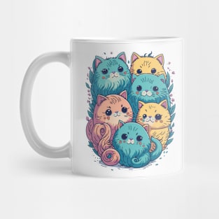 Cat-tastic Fun: Cute Cat Design Mug